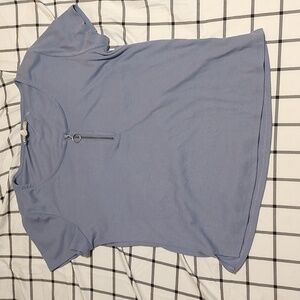 Light blue dress top size large